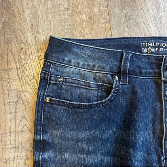 Maurices Dark Blue High Rise Women Jeans - Picture 4 of 7